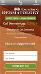 Mobile Screenshot of northsoundderm.com